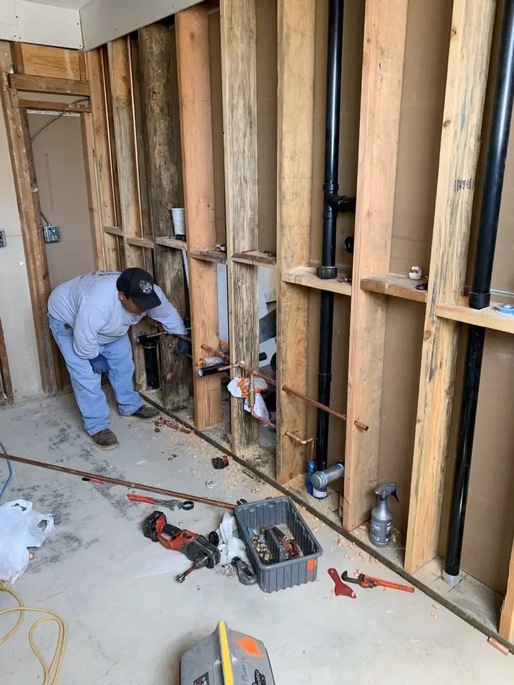Commercial rough-in plumbing for Commercial Plumbing in Deer Park